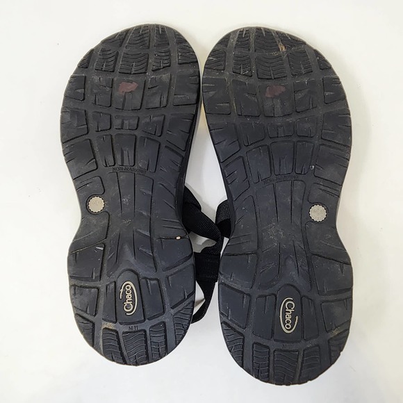 Chaco Mens Z Cloud 2 Black Adjustable Strap Outdoor Sandals Size 11 Toe Strap - Picture 8 of 8